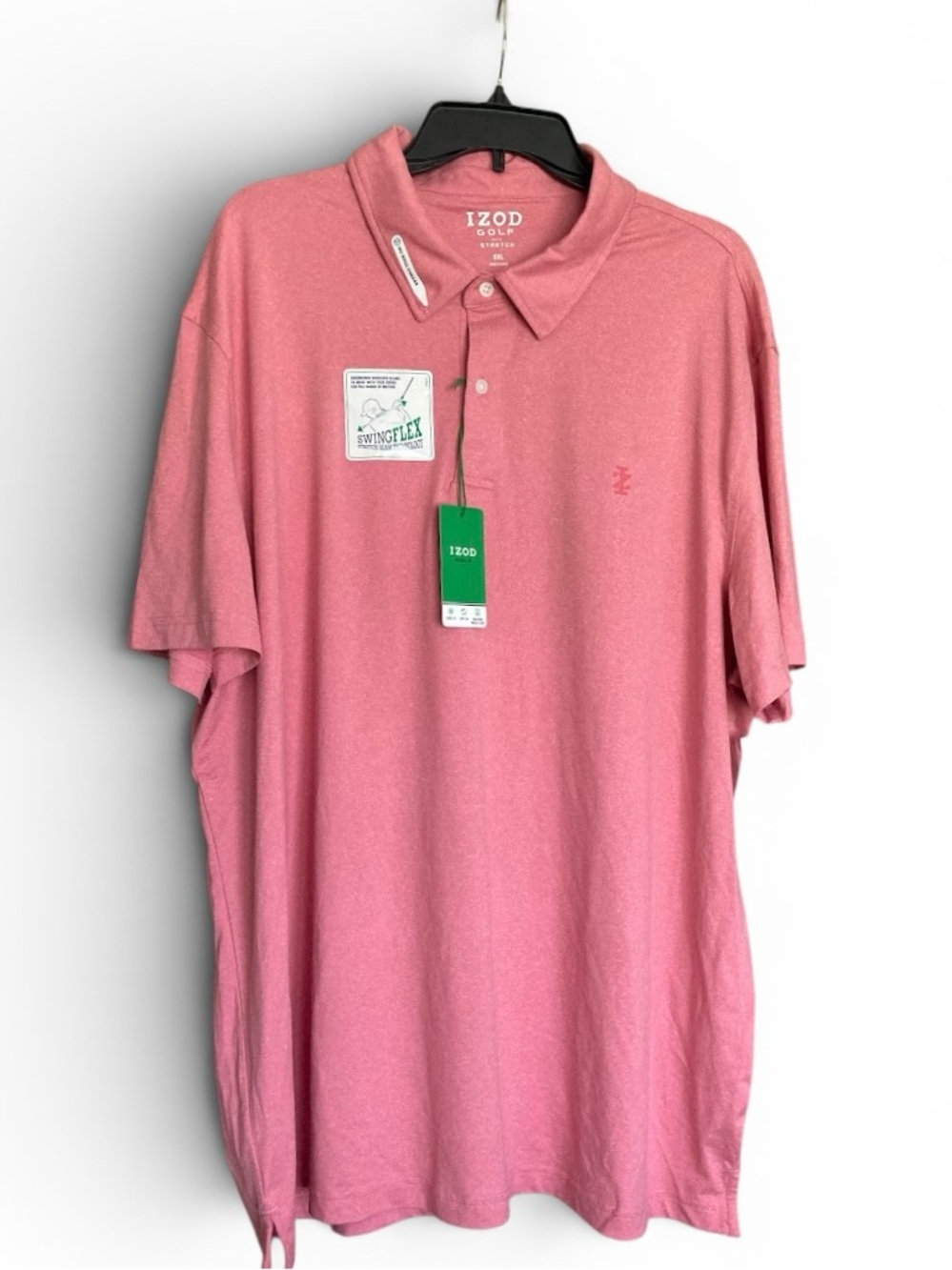 Men’s IZOD Golf Polo Shirt Swing Flex 2XL UPF 50 Cool FX